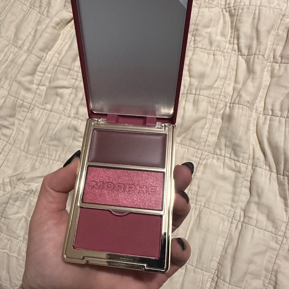 Morphe Dual Blush Palette - Rich Pink and Mauve